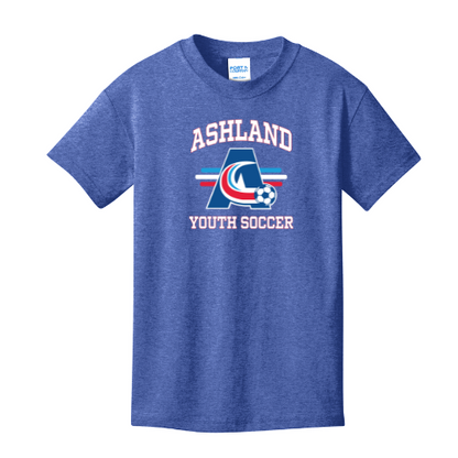 Ashland Youth Soccer - YOUTH Core Cotton Tee (PC54Y)