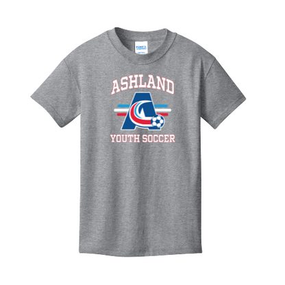 Ashland Youth Soccer - YOUTH Core Cotton Tee (PC54Y)