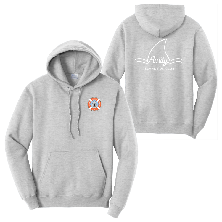Amity Island Running Club - Unisex Fleece Pullover Hooded Sweatshirt (PC78H)