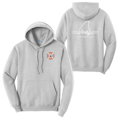 Amity Island Running Club - Unisex Fleece Pullover Hooded Sweatshirt (PC78H)