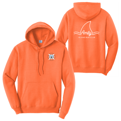 Amity Island Running Club - Unisex Fleece Pullover Hooded Sweatshirt (PC78H)