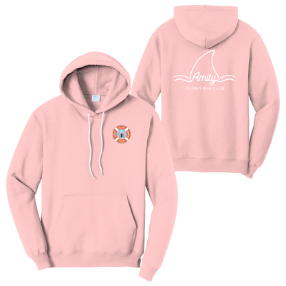 Amity Island Running Club - Unisex Fleece Pullover Hooded Sweatshirt (PC78H)