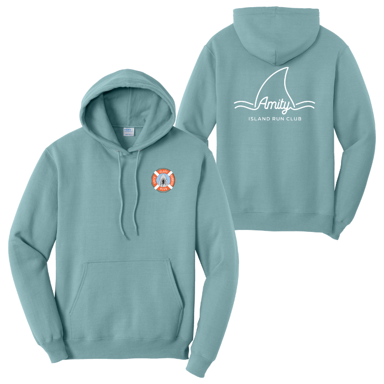 Amity Island Running Club - Unisex Fleece Pullover Hooded Sweatshirt (PC78H)