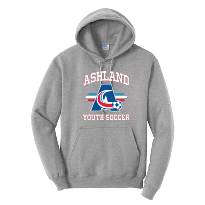 Ashland Youth Soccer - ADULT Fleece Pullover Hooded Sweatshirt (PC78H)