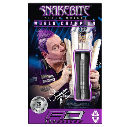 RED DRAGON Peter Wright Snakebite PL15 Darts - 90% Tungsten - 22g