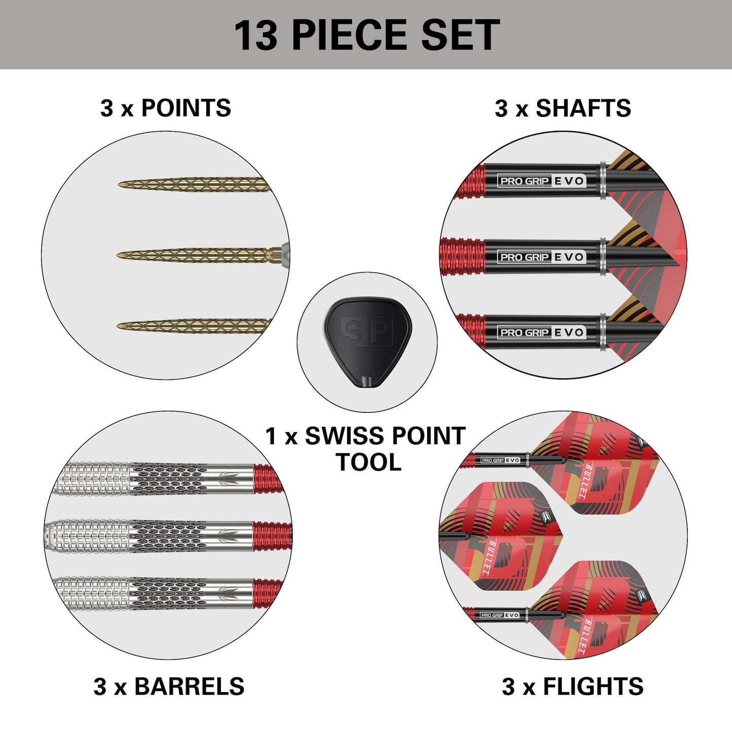 TARGET - Stephen Bunting G5 - 95% Tungsten - 18g