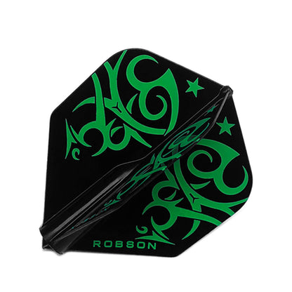 ROBSON - Plus Dart Flights PRINTED - Universal Fit - STANDARD SHAPE