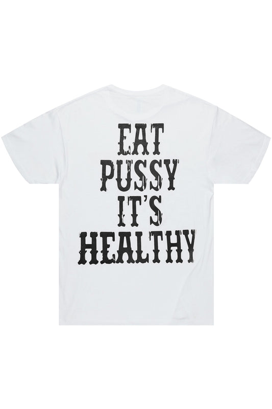 Alayna White Oversized Tee