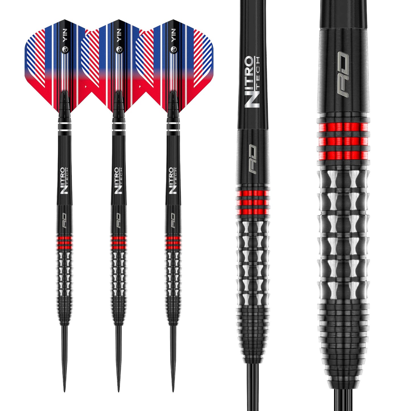 RED DRAGON - Vengeance Red Darts - 90% Tungsten - 22g
