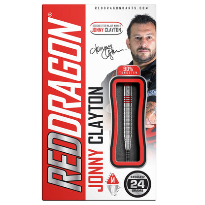 RED DRAGON - Jonny Clayton Original 2.0 Darts - 90% Tungsten - 24g
