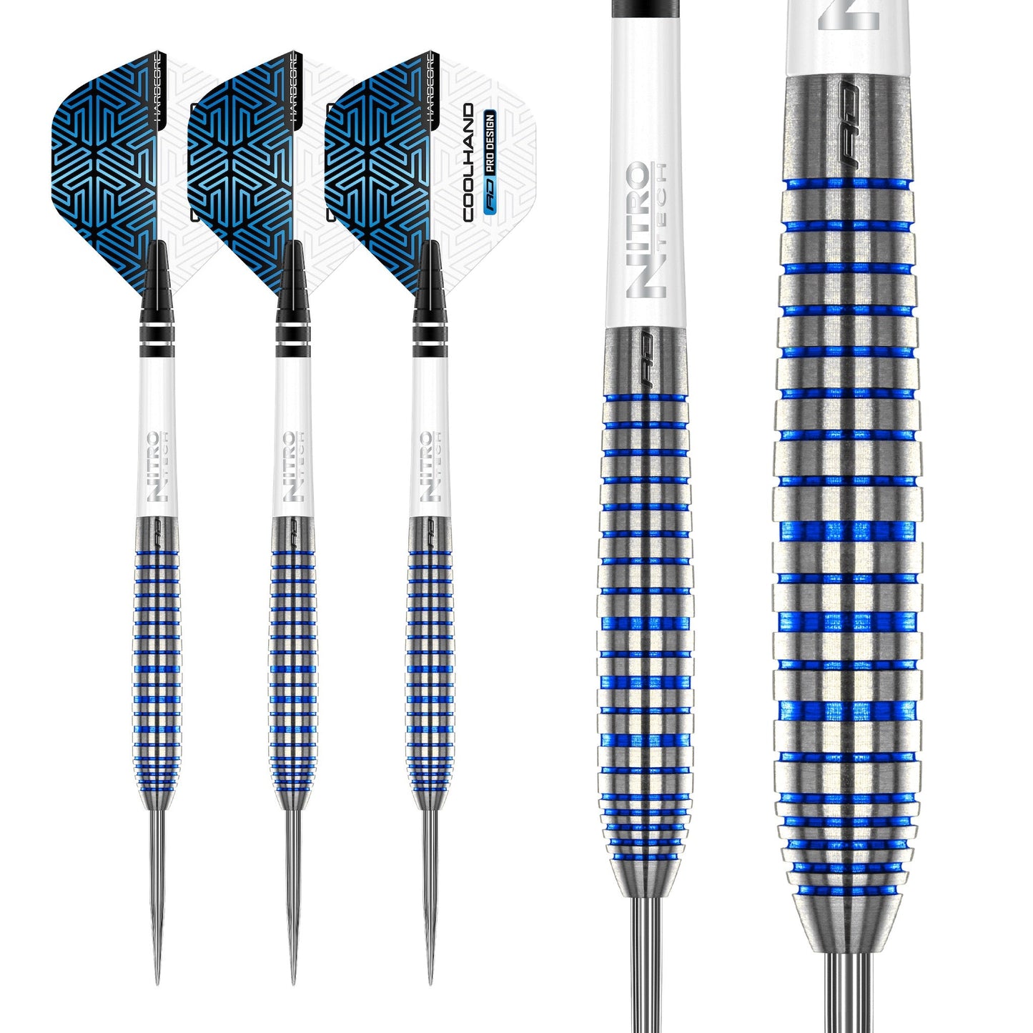 RED DRAGON - Luke Humphries TX3 Cool Blue SE Darts - 90% Tungsten - 22g