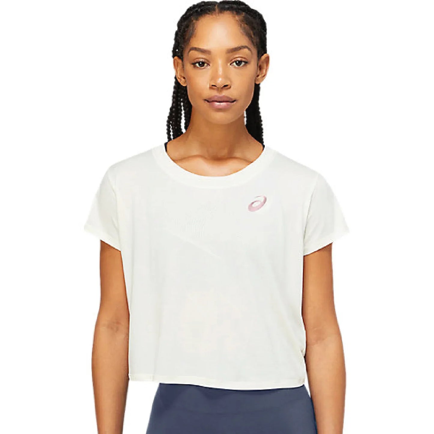 ASICS Women's Nagare Short Sleeve Tee Birch (2012c097)