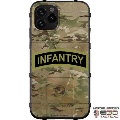 US Army Infantry Tab Custom Printed Case Design for Apple, Samsung, Google & Motorola Phone Models