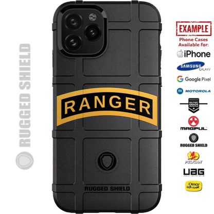 Ranger Tab Patch Custom Printed Case Design for Apple, Samsung, Google & Motorola Phone Models