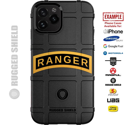 Ranger Tab Patch Custom Printed Case Design for Apple, Samsung, Google & Motorola Phone Models