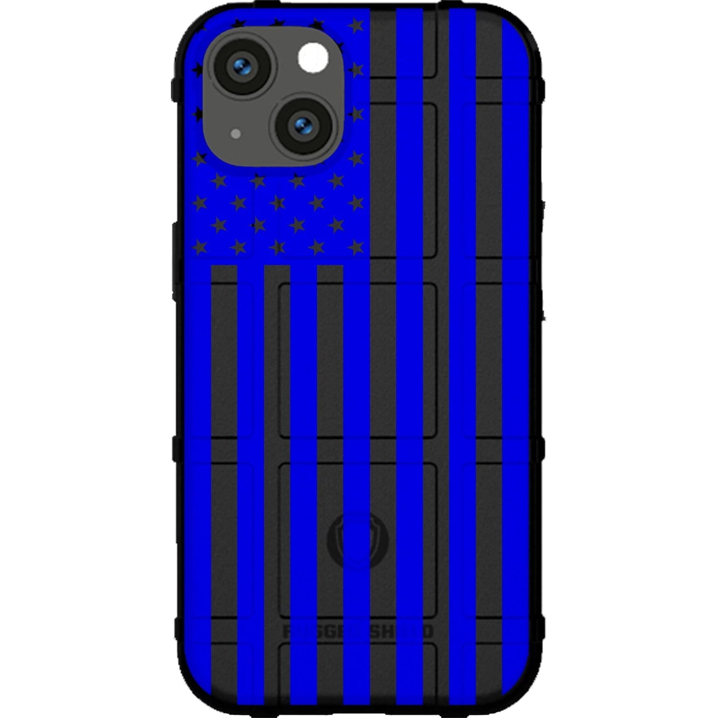 Assorted Color Printed US American Flags on Black Background Custom Printed Case Design for Apple, Samsung, Google & Motorola Phone Models