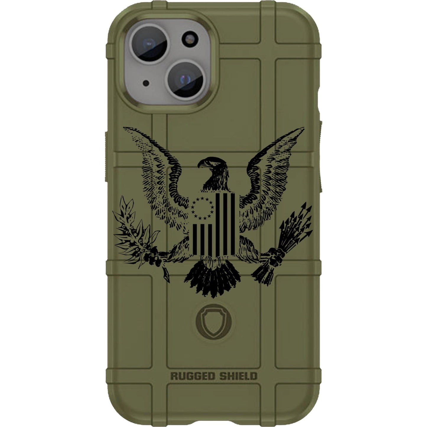 13 Star Eagle Coat of Arms E Pluribus Unum Custom Printed Case Design for Apple, Samsung, Google & Motorola Phone Models