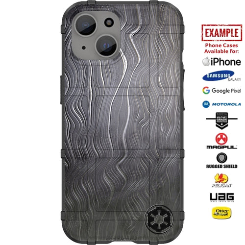 Beskar Ingot Design Custom Printed Case Design for Apple, Samsung, Google & Motorola Phone Models