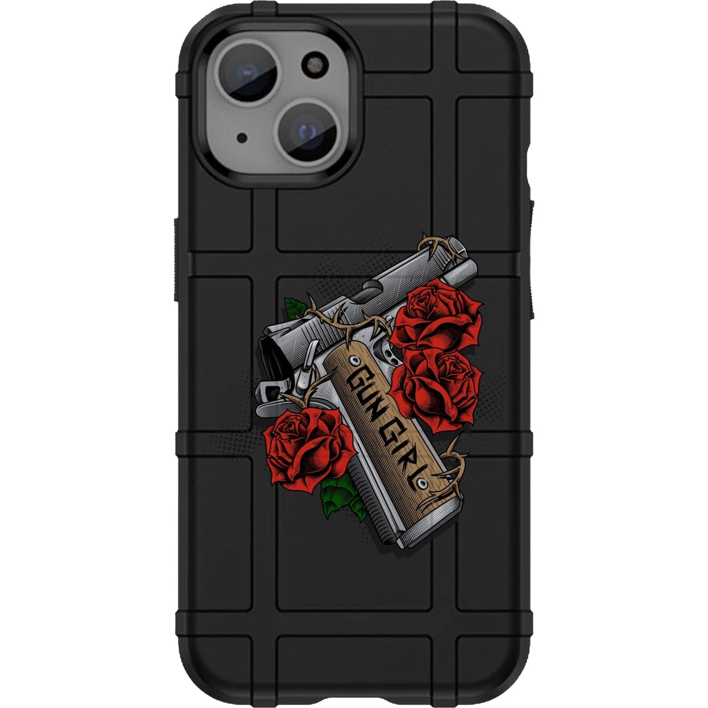 Warrior 12 Gun Girl Custom Printed Android & Apple Phone Cases