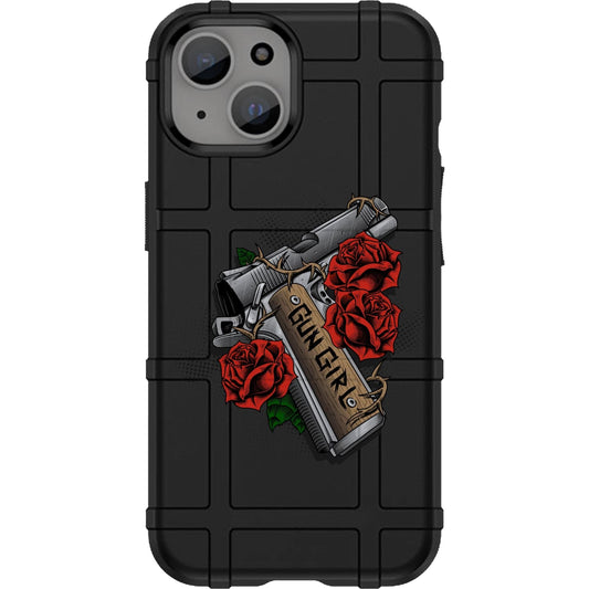 Warrior 12 Gun Girl Custom Printed Android & Apple Phone Cases
