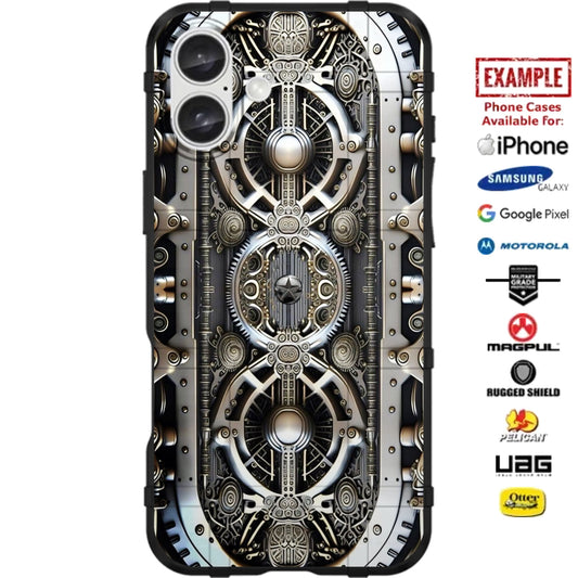 Alien Vault Door Custom Printed Case Design for Apple, Samsung, Google & Motorola Phone Models