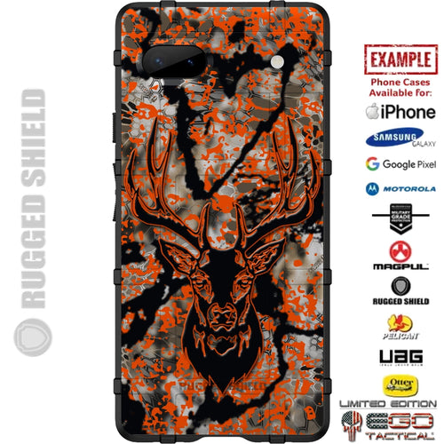 Kryptek Obskura Skyfall Deer Hunter Exclusive Official Camouflage Pattern Custom Printed Case Design for Apple, Samsung, Google & Motorola Phone Models