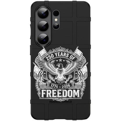 250 Years of Freedom USA's 250th Semiquincentennial Anniversary Custom Printed Case Design for Apple, Samsung, Google & Motorola Phone Models
