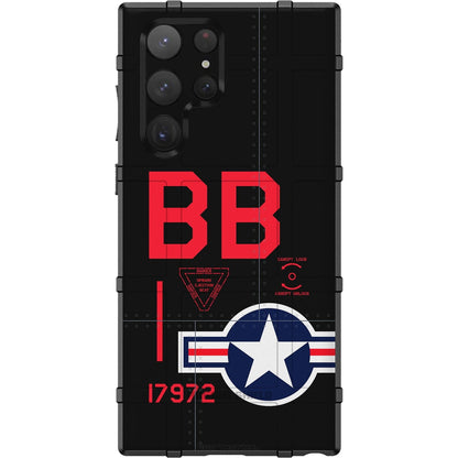 Aircraft Markings Tailcodes & Insignia on Sheetmetal Custom Printed Case Design for Apple, Samsung, Google & Motorola Phone Models