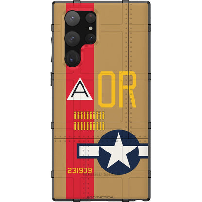 Aircraft Markings Tailcodes & Insignia on Sheetmetal Custom Printed Case Design for Apple, Samsung, Google & Motorola Phone Models