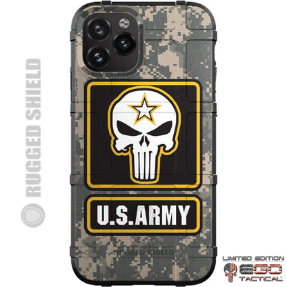 U.S. Army Punisher Logo Custom Printed Case Design for Apple, Samsung, Google & Motorola Phone Models