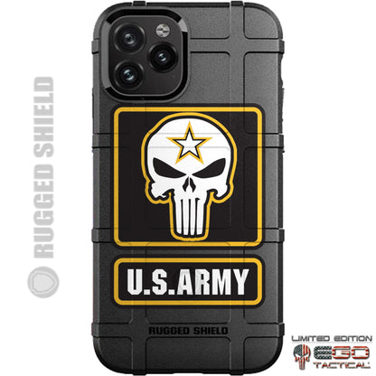U.S. Army Punisher Logo Custom Printed Case Design for Apple, Samsung, Google & Motorola Phone Models