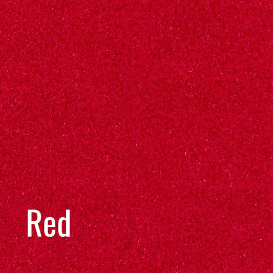 15" Red - Siser StripFlock Pro Heat Transfer Vinyl (HTV)