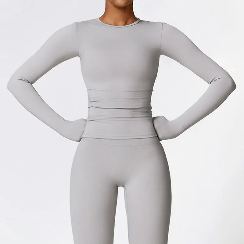 Long Sleeve Workout Top