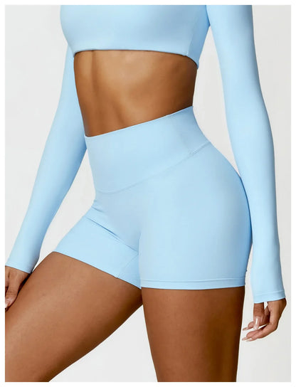 Women Seamless Spandex Breathable Cycling Short