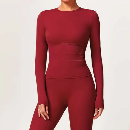 Long Sleeve Workout Top