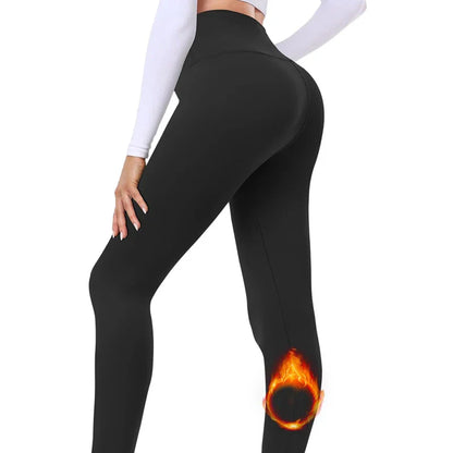 Fleece-Lined High-Waisted Leggings
