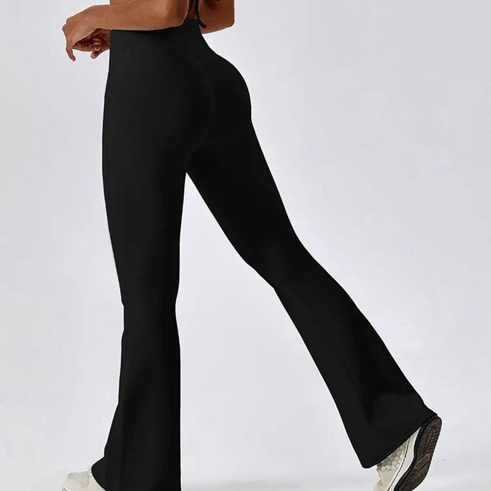 Cross-Waist Yoga Leggings