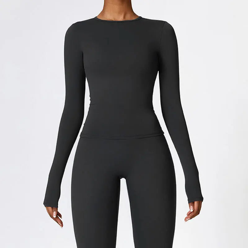Long Sleeve Workout Top
