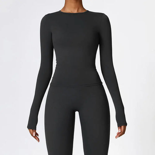 Long Sleeve Workout Top