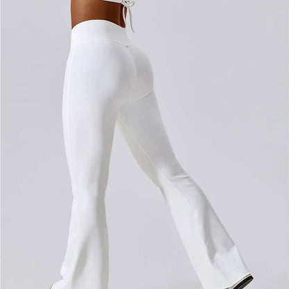 Cross-Waist Yoga Leggings