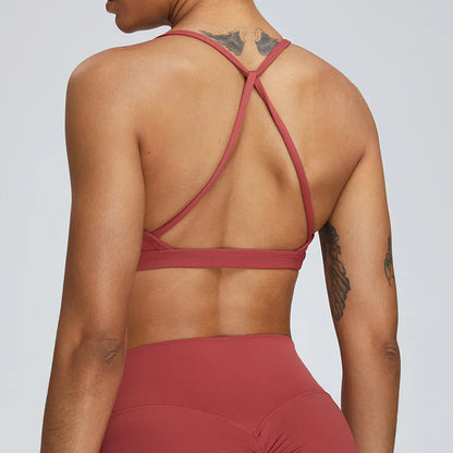 Scrunch Sports Bra Gym Top