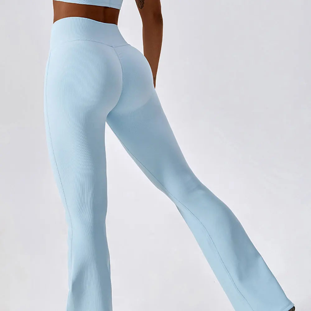 Cross-Waist Yoga Leggings