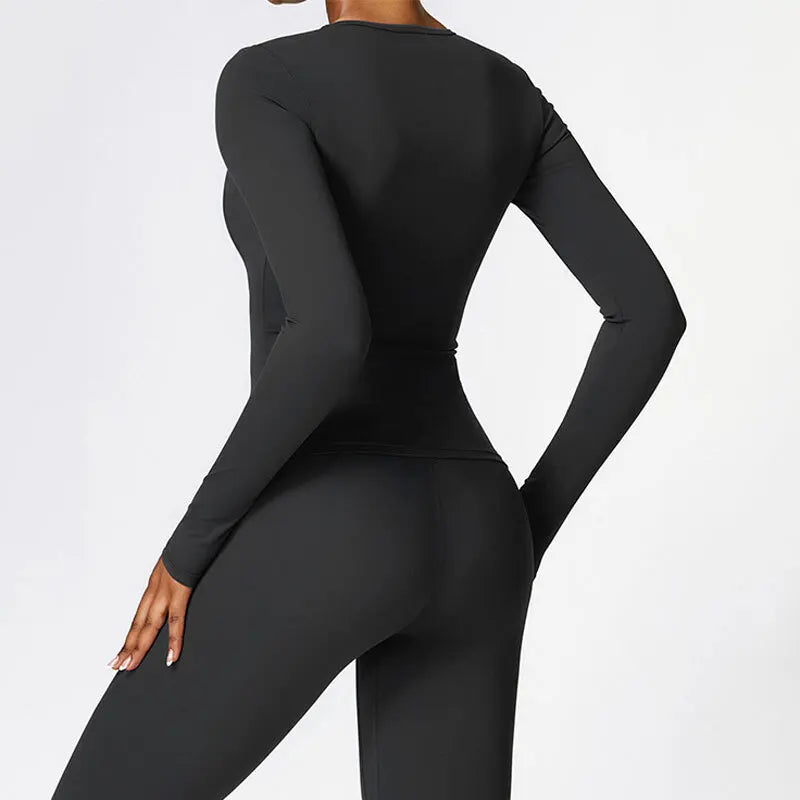 Long Sleeve Workout Top