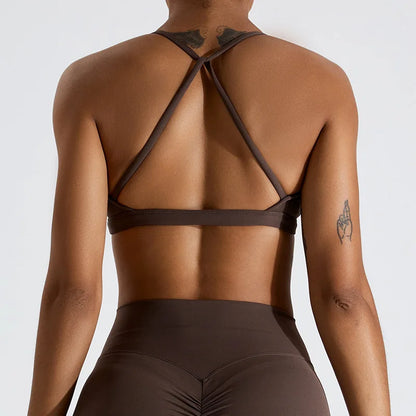 Scrunch Sports Bra Gym Top