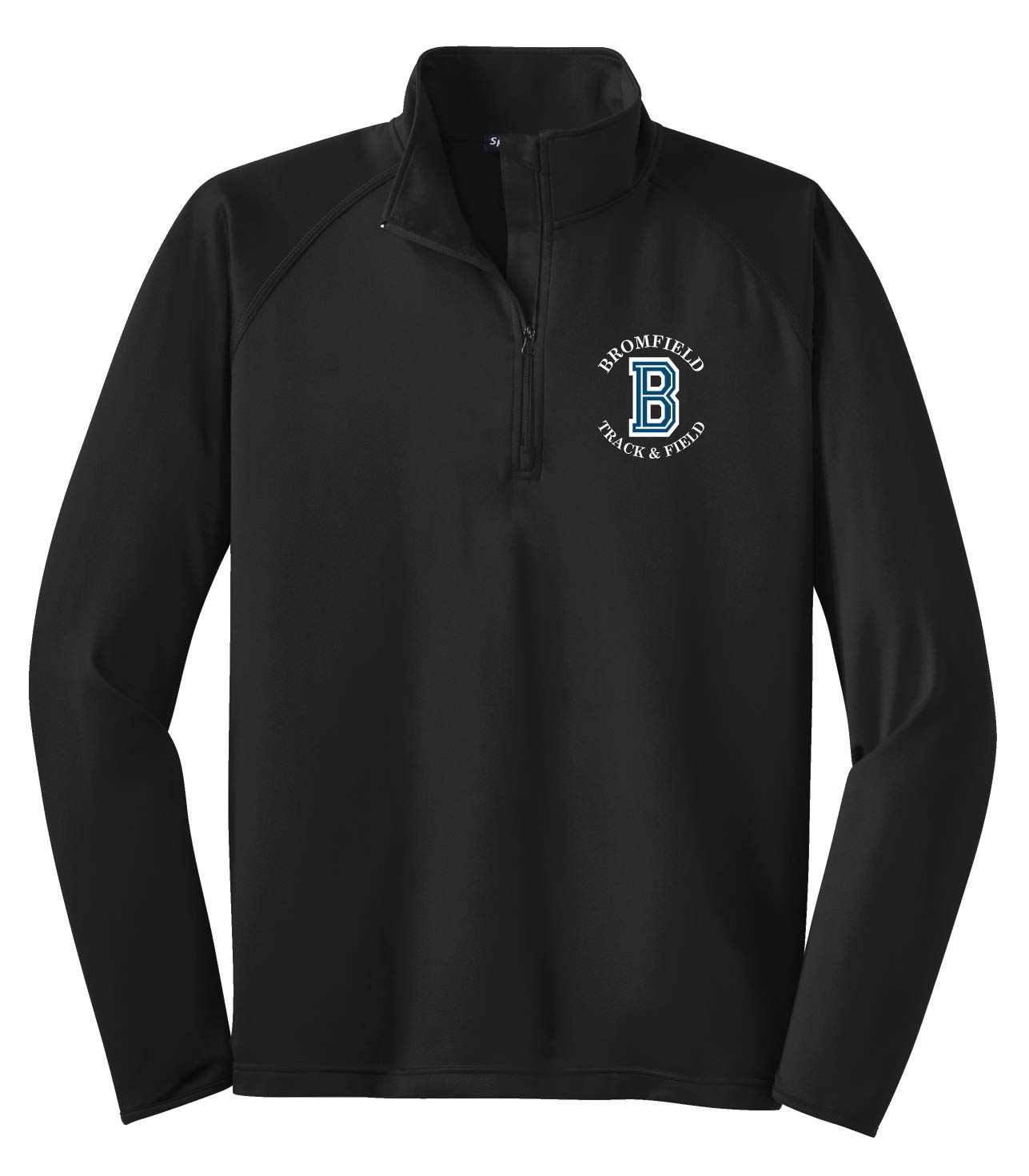 Bromfield Track & Field - Men's 1/2 Zip Pullover (ST850)