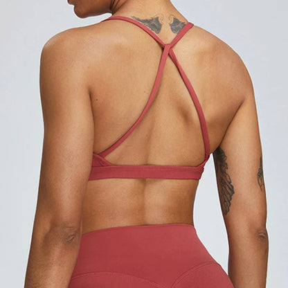 Scrunch Sports Bra Gym Top