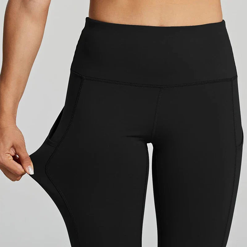 Fleece-Lined High-Waisted Leggings