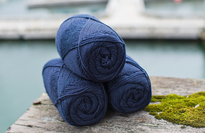 Frangipani 5-ply Guernsey Yarn NAVY