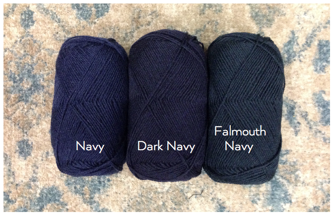 Frangipani 5-ply Guernsey Yarn NAVY