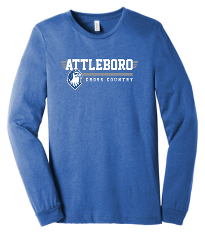 Attleboro Cross Country Unisex Long Sleeve Tee (BC3501CVC)